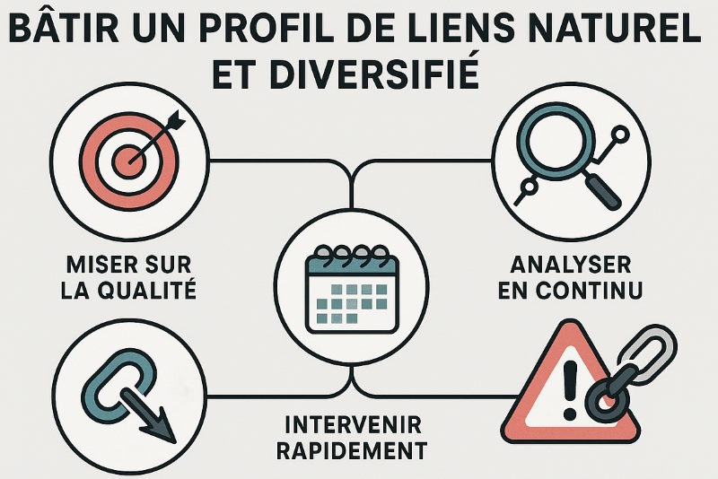 Batir un profil de liens naturel
